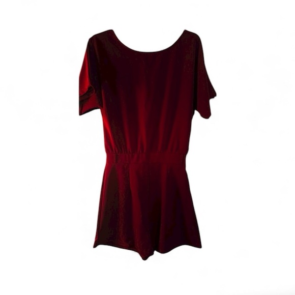 Pants - Chic Red Romper